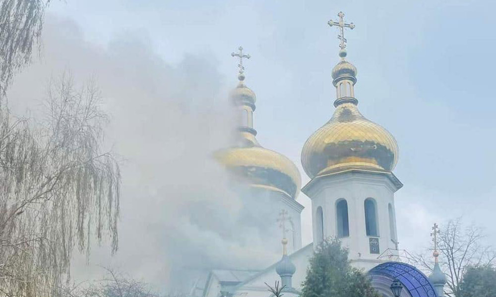 Поджоги церквей в России